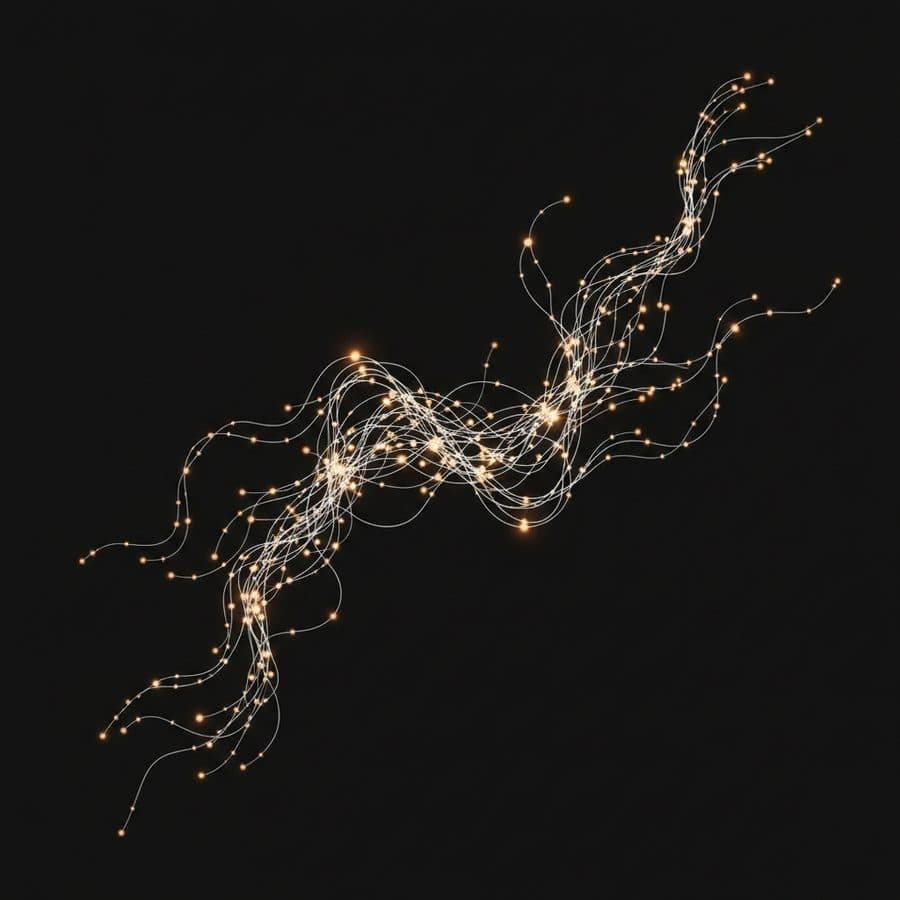 Abstract visual representation of Claude 3.7 Sonnet