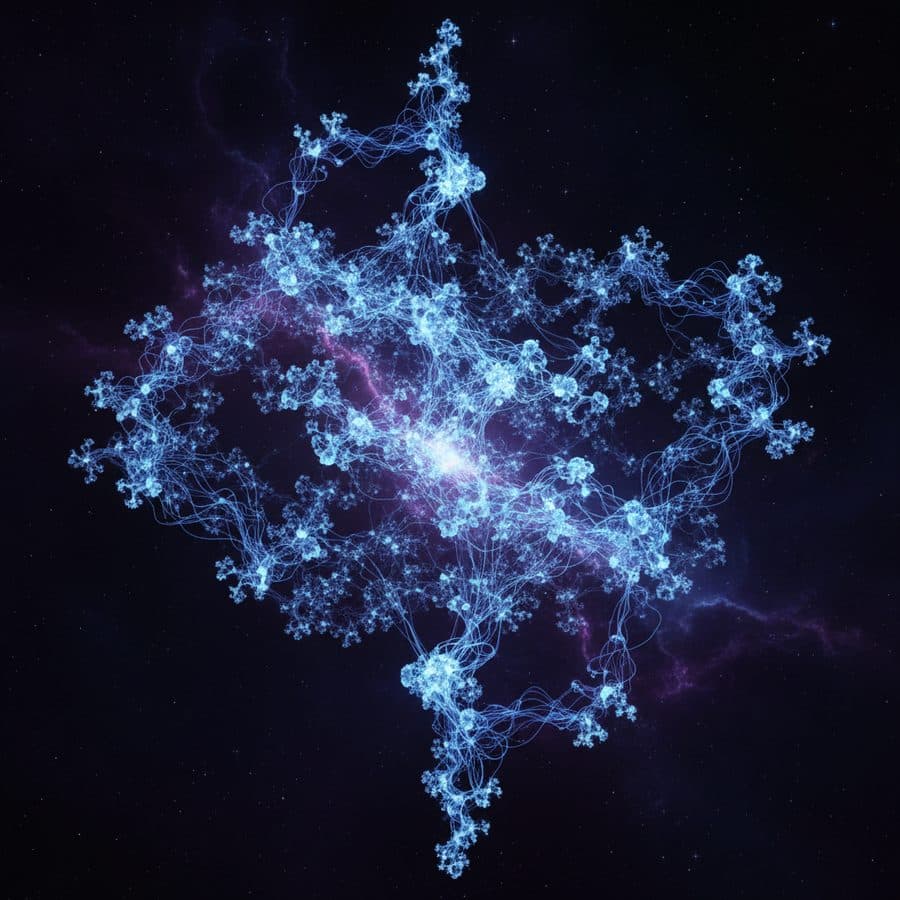 Abstract visual representation of GPT-4o