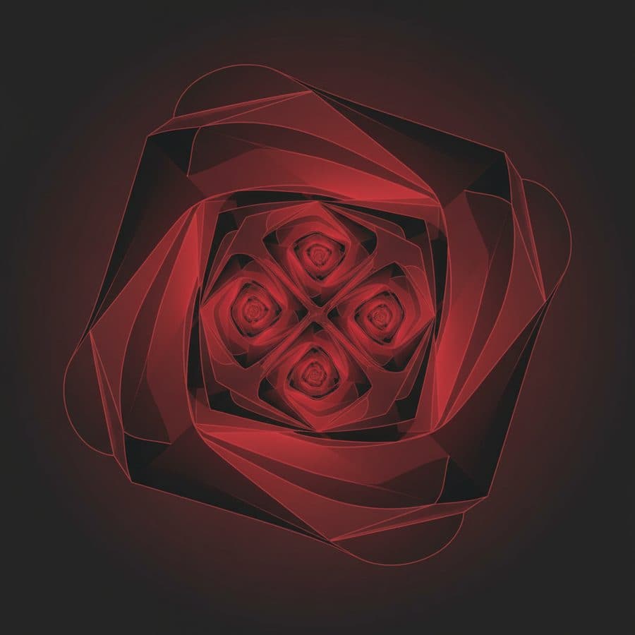 Abstract visual representation of Recraft V3