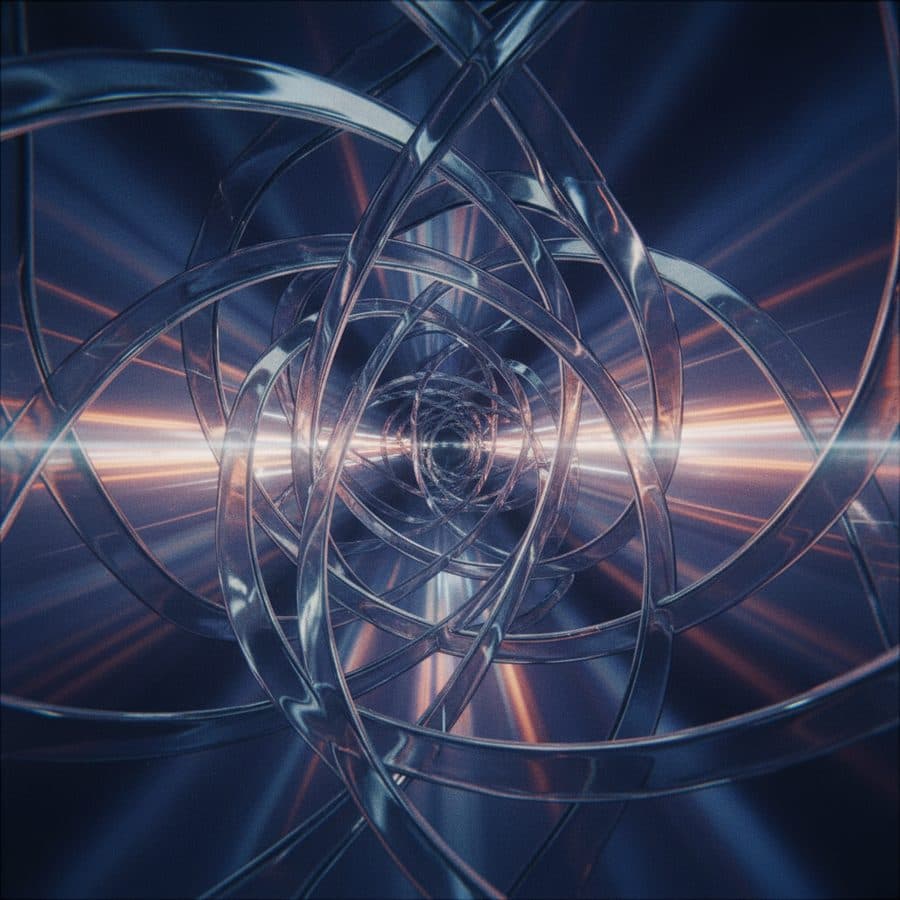 Abstract visual representation of Runway Gen-3 Alpha